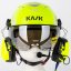 KASK HELITALK žlutá FLUO
