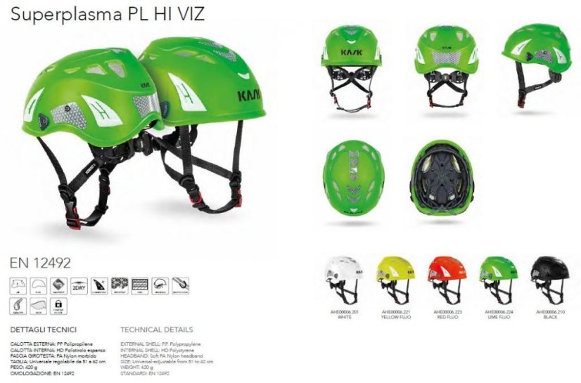 KASK SUPERPLASMA PL HI VIZ
