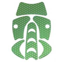 Reflexní zelené samolepky pro přilby SUPERPLASMA