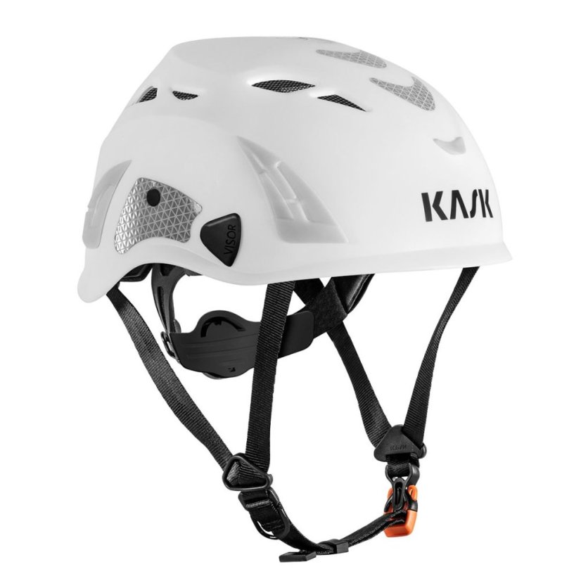 KASK SUPERPLASMA AQ HI VIZ bílá