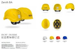 ochranná pracovní přilba na stavbu