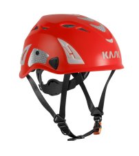 KASK SUPERPLASMA AQ HI VIZ červená FLUO