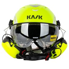 KASK HELITALK žlutá FLUO