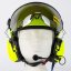KASK HELITALK žlutá FLUO