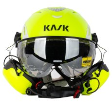 KASK HELITALK žlutá FLUO