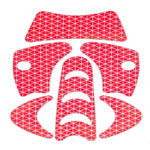 Červené reflexní samolepky pro přilby SUPERPLASMA